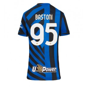 Inter Milan Alessandro Bastoni #95 Hemmatröja Dam 2024-25 Kortärmad